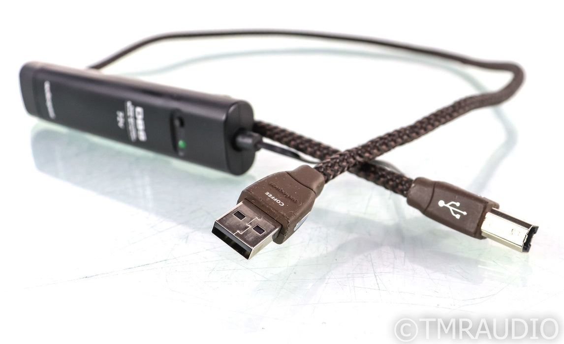AudioQuest Coffee USB Cable; 0.75m Digital Interconnect; 72v DBS