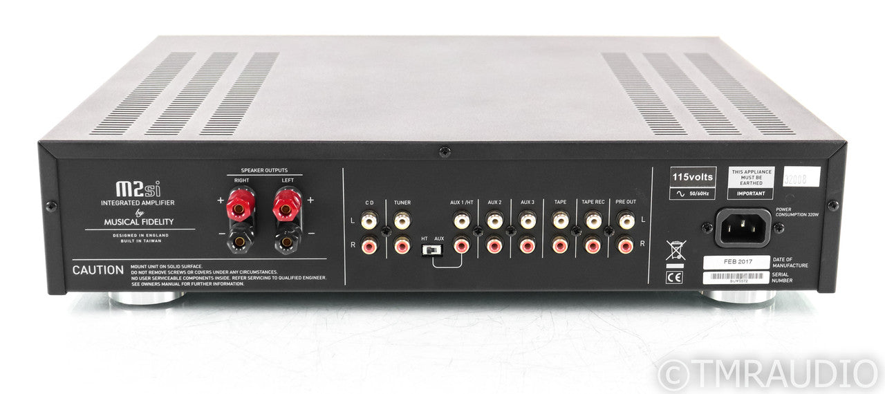 Musical Fidelity M2si Stereo Integrated Amplifier; M2-si; Silver; Remote