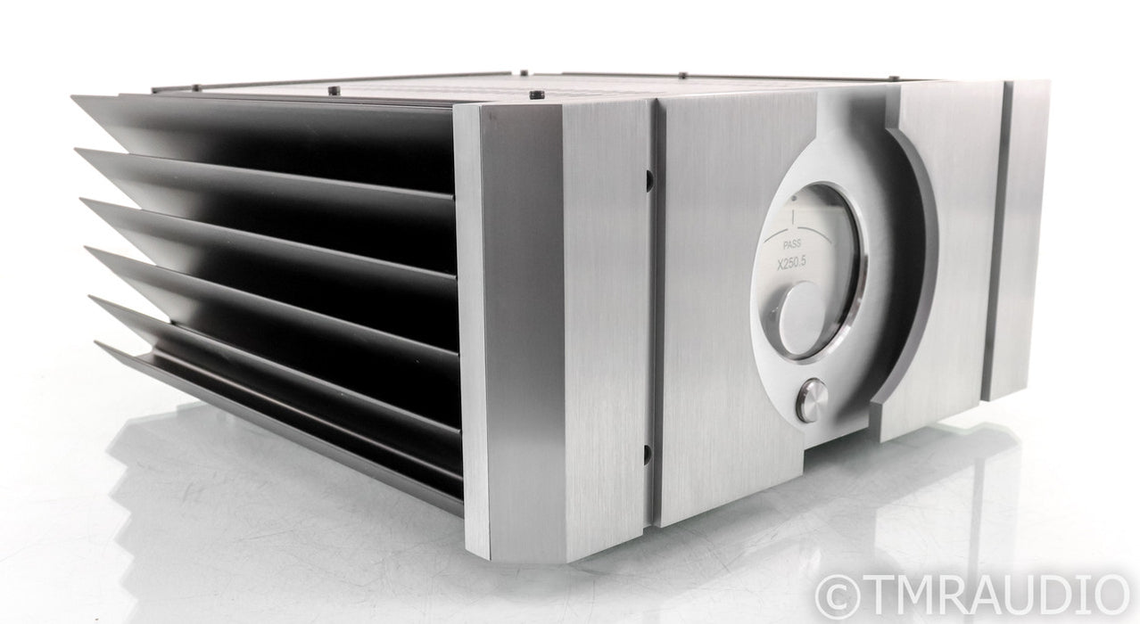 Pass Labs X250.5 Stereo Power Amplifier; XA-250.5; Upgraded Power Cable