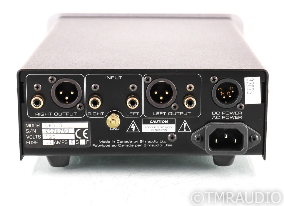 Simaudio Moon LP 5.3 MM / MC Phono Preamplifier; LP5.3; Silver
