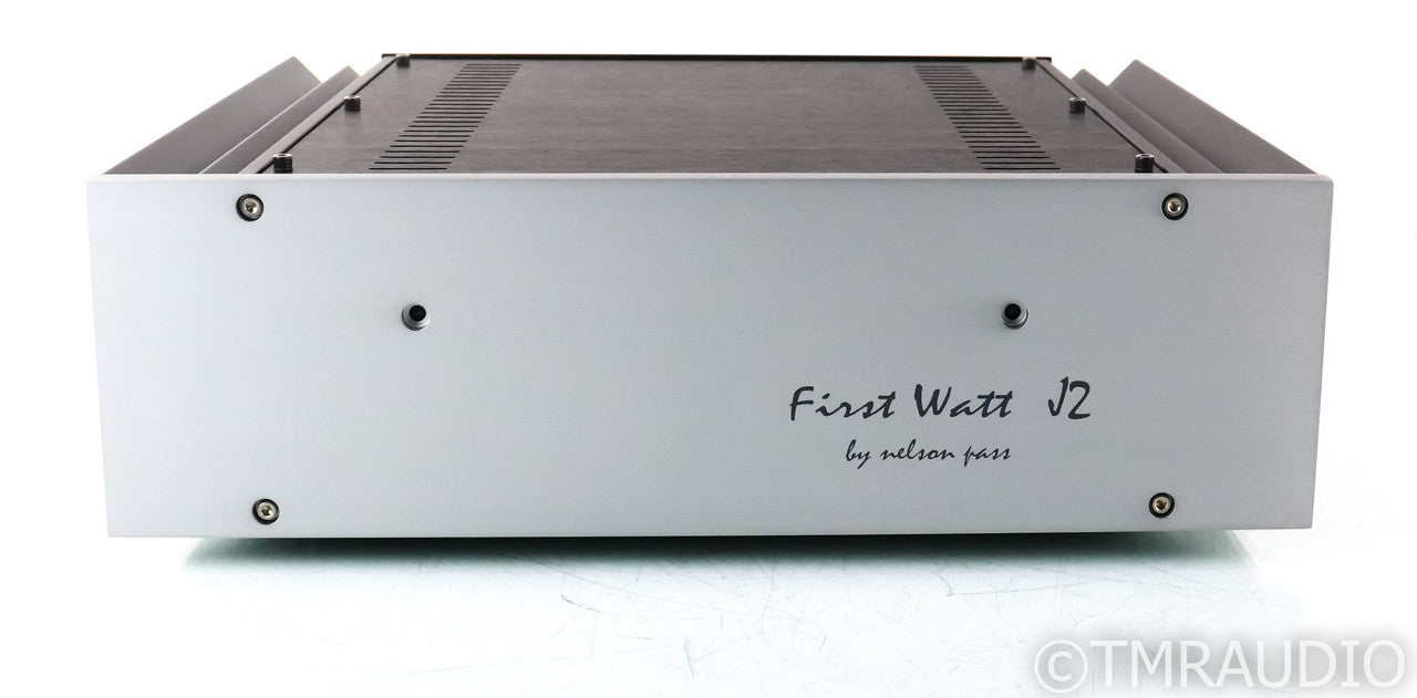 First Watt J2 Stereo Power Amplifier; Silver; J-2; Nelson Pass