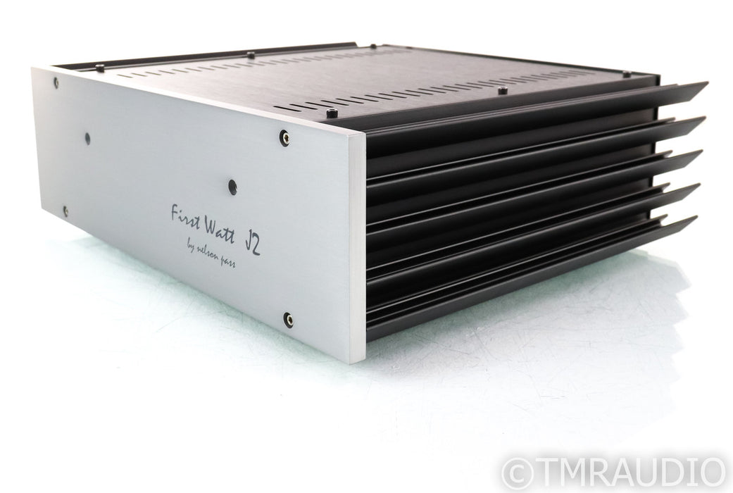 First Watt J2 Stereo Power Amplifier; Silver; J-2; Nelson Pass