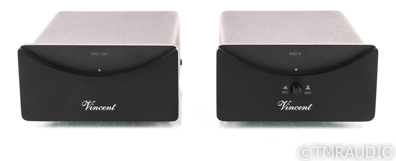 Vincent Audio PHO-8 MM / MC Phono Preamplifier; PHO8; Black