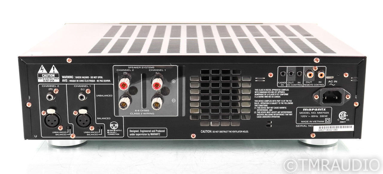 Marantz MM7025 Stereo Power Amplifier; MM-7025