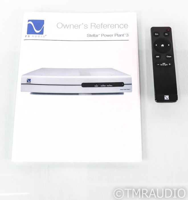 PS Audio Stellar Power Plant 3 AC Power Line Conditioner; Regenerator; P3 (Used)