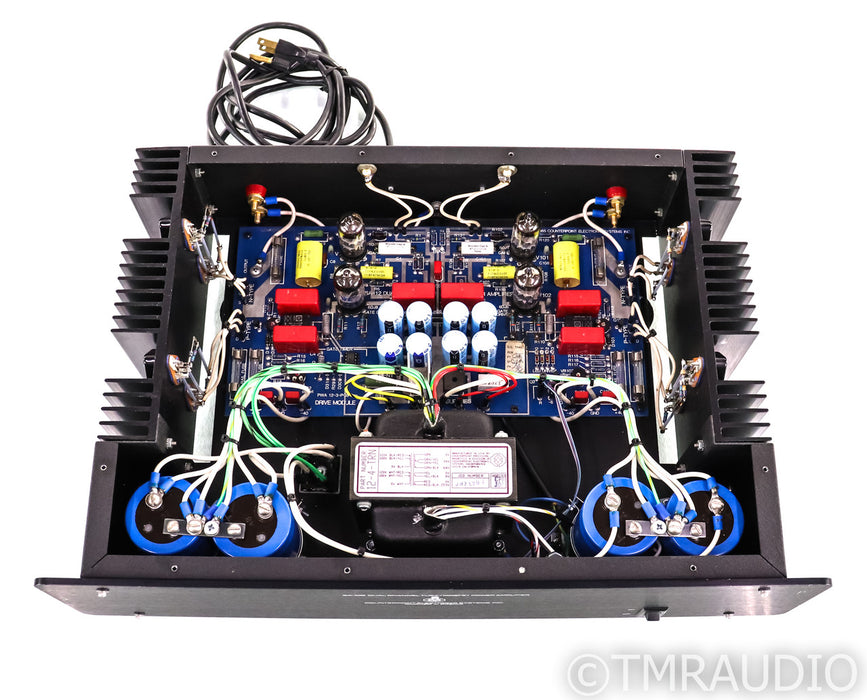 Counterpoint SA-12 Vintage Tube Hybrid Stereo Power Amplifier; SA12 (SA100 Faceplate)