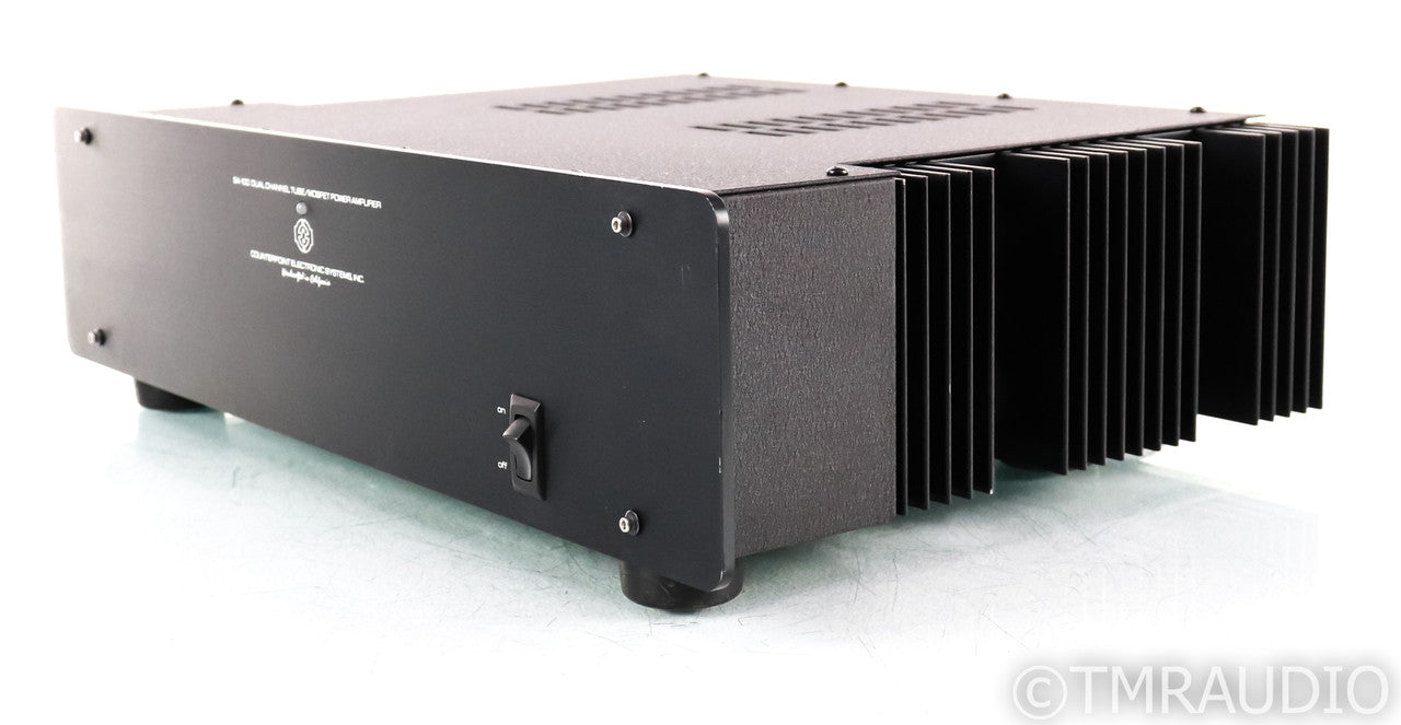 Counterpoint SA-12 Vintage Tube Hybrid Stereo Power Amplifier; SA12 (SA100 Faceplate)