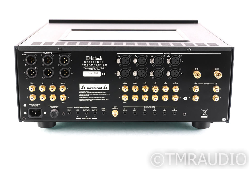 McIntosh C2300 Stereo Tube Preamplifier; C-2300 (No Remote); C-2300 (No Remote)