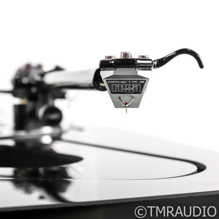 Rega RP8 Belt Drive Turntable; RP-8; Apheta 2 MC Cartridge; Black