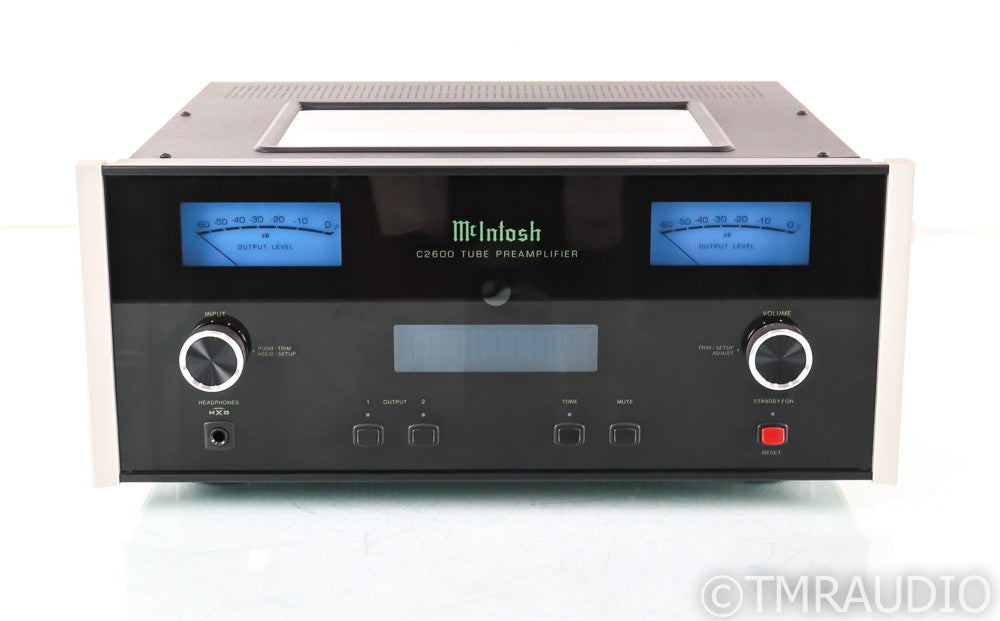 McIntosh C2600 Stereo Tube Preamplifier; C-2600; MM Phono; Remote