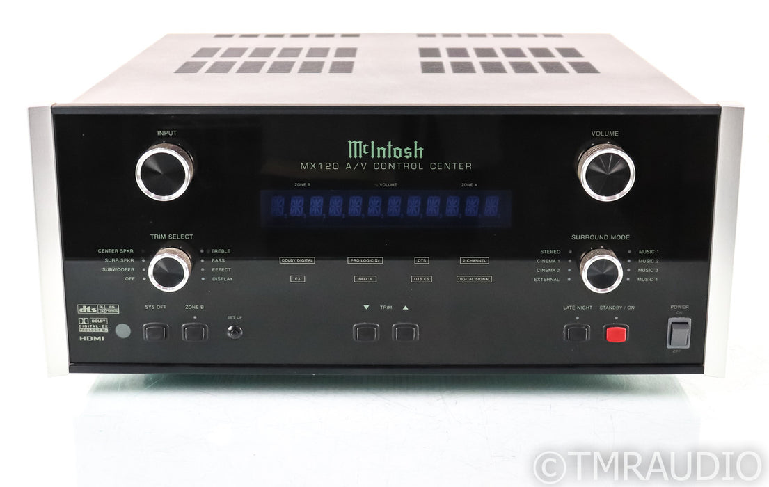 McIntosh MX120 7.1 Channel Home Theater Processor; MX-120; Remote