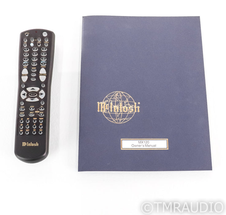McIntosh MX120 7.1 Channel Home Theater Processor; MX-120; Remote