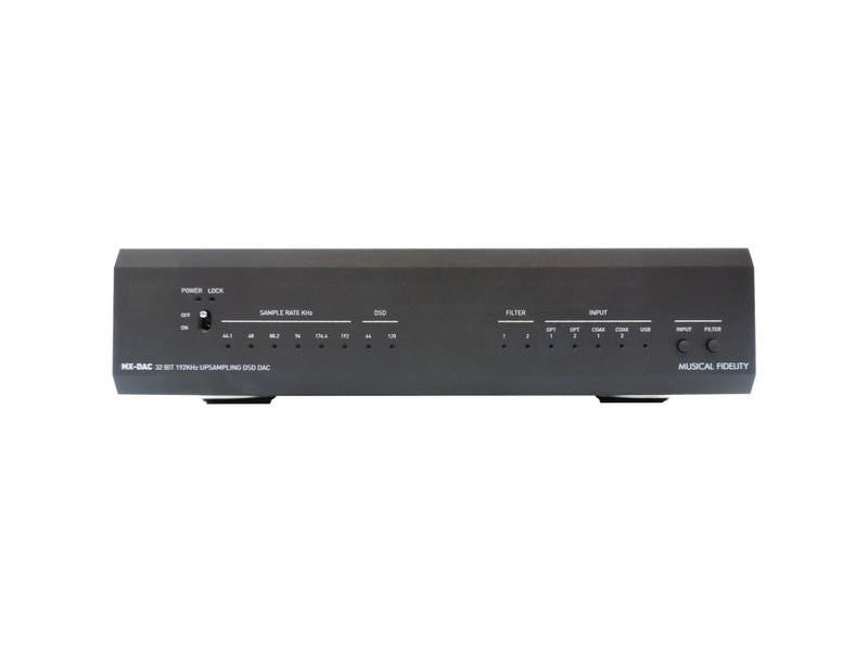 Musical Fidelity MX-DAC DAC; D/A Converter; MXDAC; Black (B-Stock w/ Warranty)