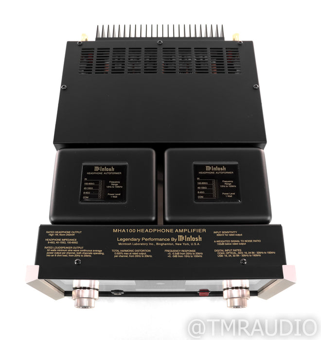 McIntosh MHA100 Headphone Amplifier; MHA-100; Remote