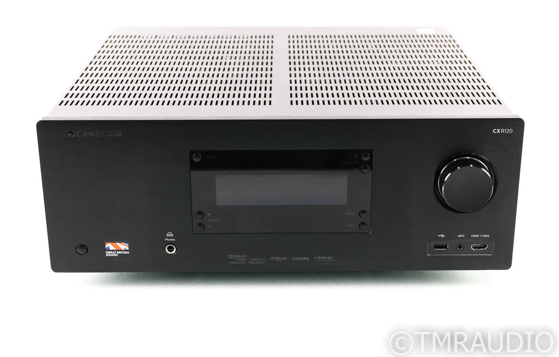 Cambridge Audio CXR120 7.2 Channel Home Theater Receiver; CX-R120; Remote