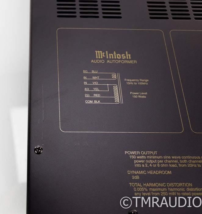 McIntosh MC152 Stereo Power Amplifier; MC-152 (1/4)