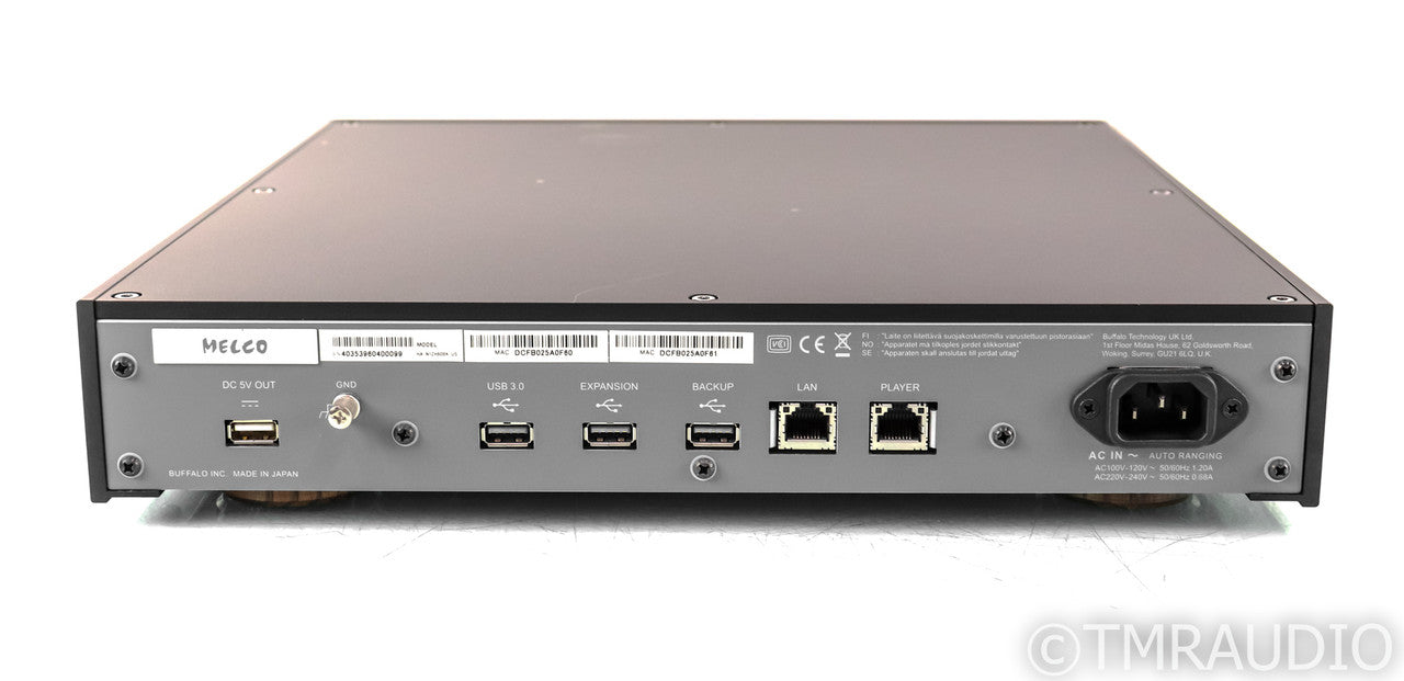 Melco HA-N1ZH60BK Stereo Network Streamer; 6TB