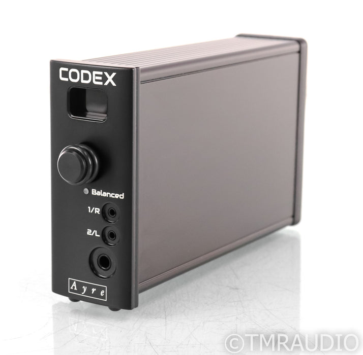 Ayre Codex USB DAC / Headphone Amplifier; D/A Converter
