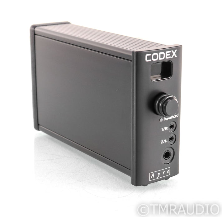 Ayre Codex USB DAC / Headphone Amplifier; D/A Converter