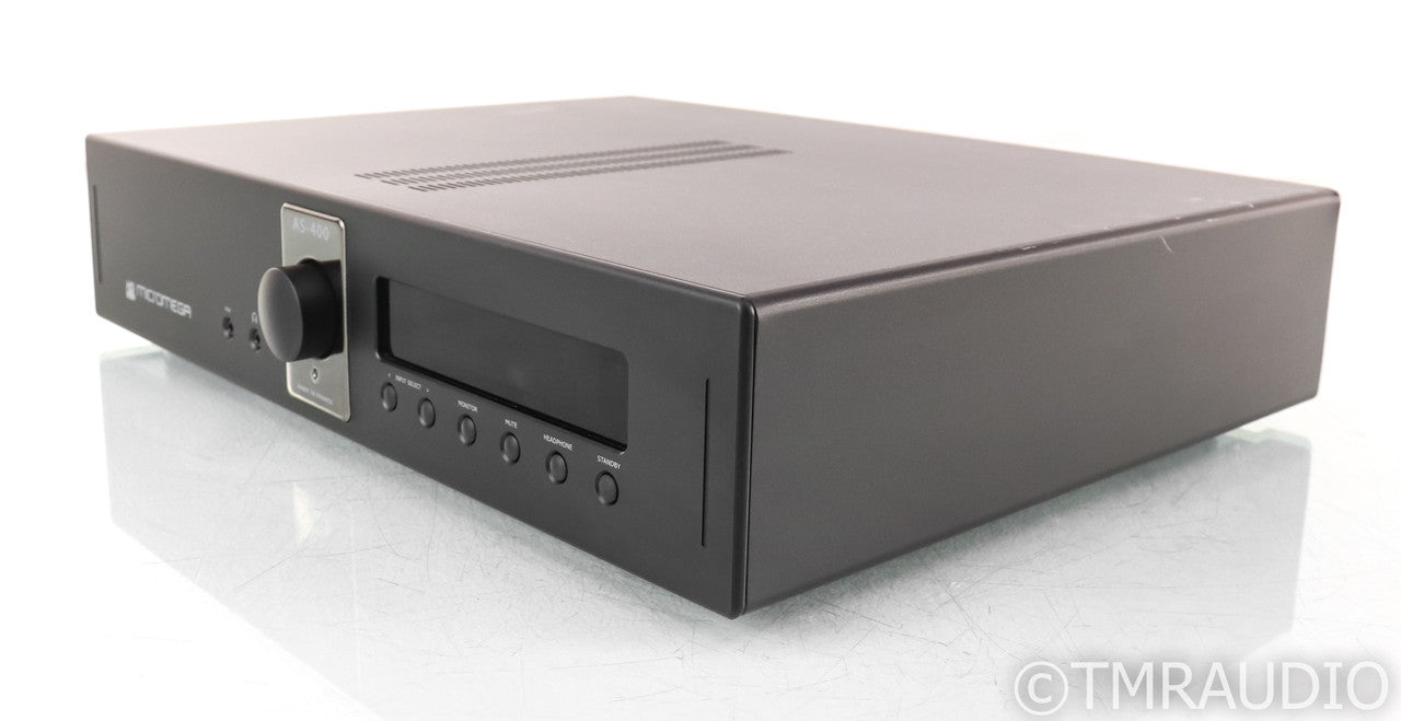 Micromega AS-400 Stereo Integrated Amplifier; AS400; MM Phono; AS-IS (No Output)