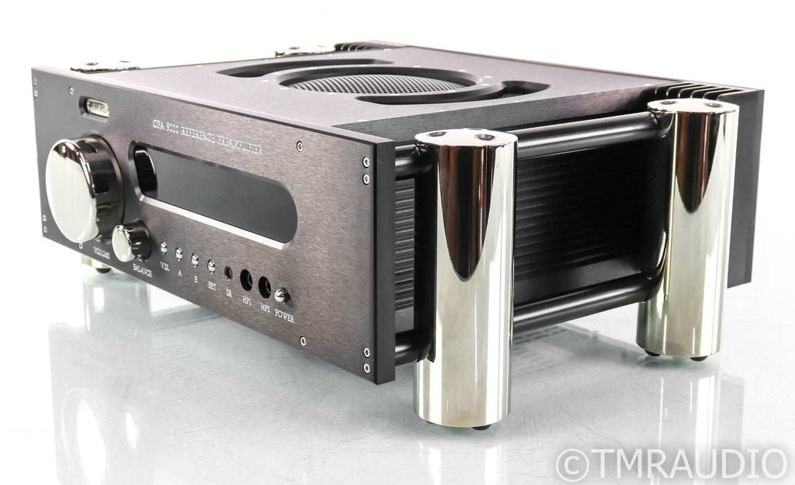 Chord Electronics CPA 5000 Stereo Preamplifier; CPA5000; Black; Nickel Integra Legs