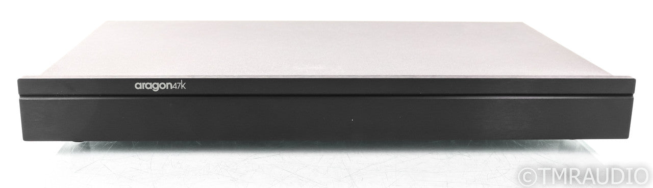 Aragon 47k MM Phono Preamplifier; Black; External ISP Power Supply