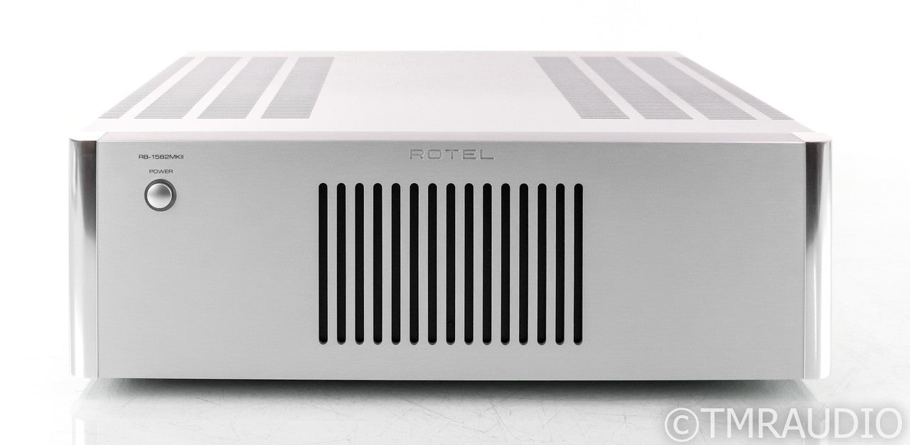 Rotel RB-1582MkII Stereo Power Amplifier; RB1582 Mk 2; Silver