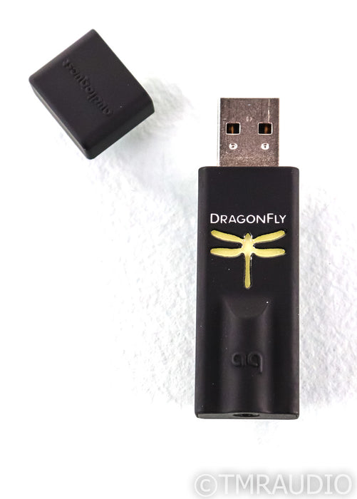 AudioQuest Dragonfly Black v1 Portable USB DAC; D/A Converter