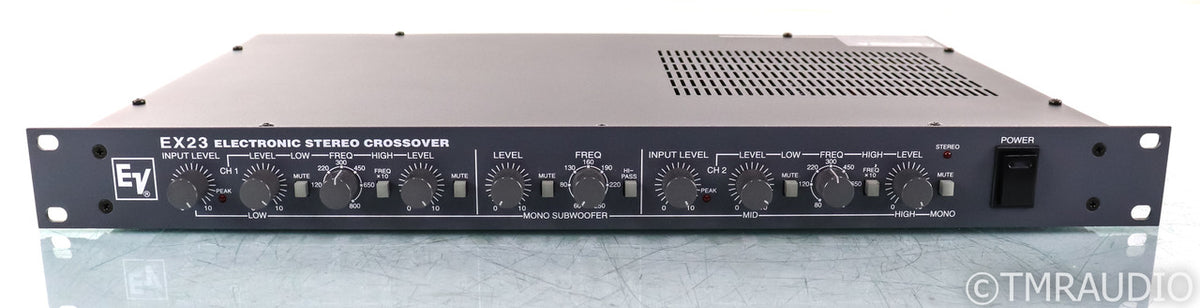Electro-Voice EX23 Active Electronic Two / Three-Way Crossover; EX