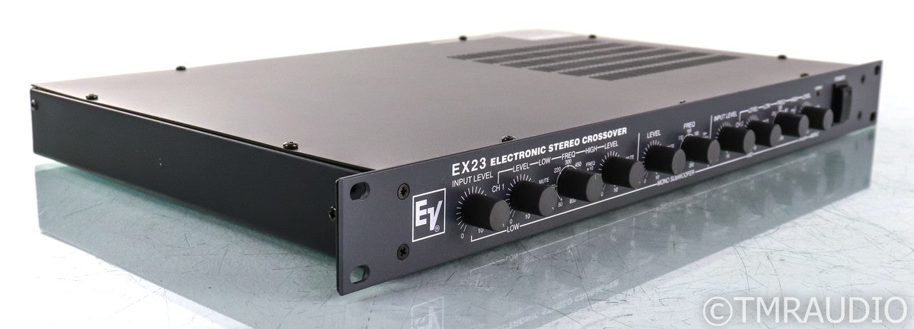 Electro-Voiceの電子ステレオクロスオーバー、EX23 Electro-Voice EX23 Active Electronic Two / Three-Way Crossover; EX