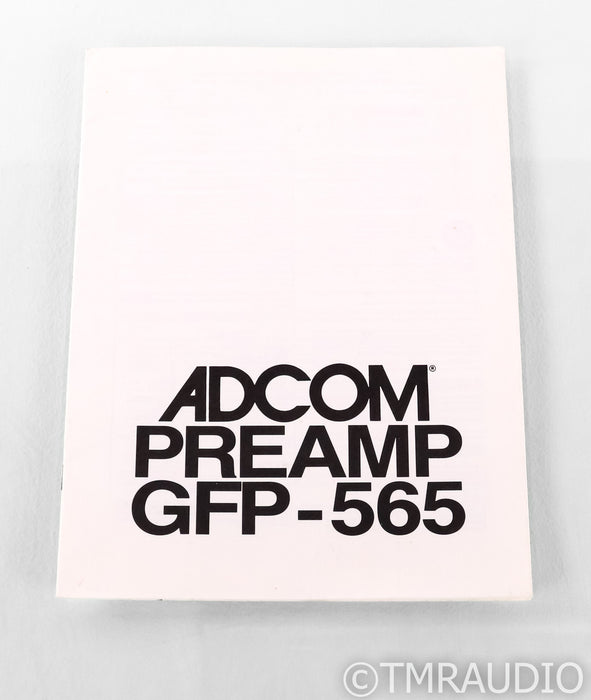 Adcom GFP-565 Stereo Preamplifier; GFP565