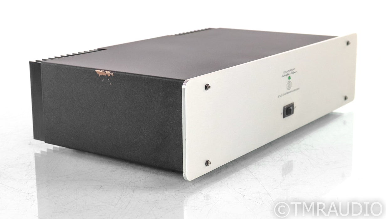 Counterpoint Solid One Stereo Power Amplifier; Silver; Solid 1