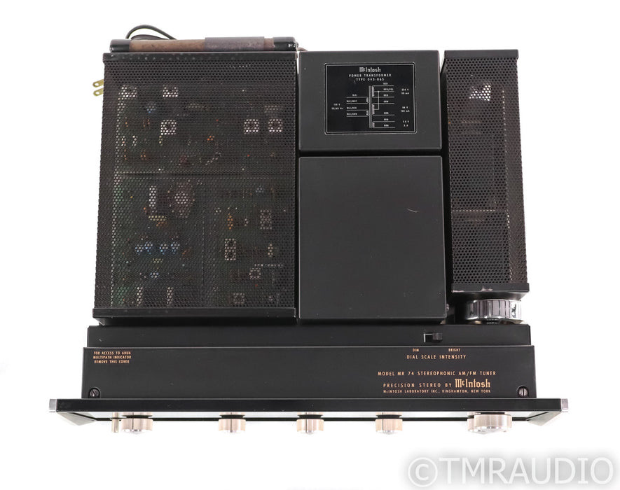 McIntosh MR74 Vintage AM / FM Tuner; MR-74; Serviced