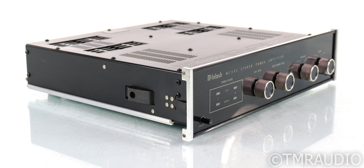 McIntosh MC502 Vintage Stereo Power Amplifier; MC-502 - RARE
