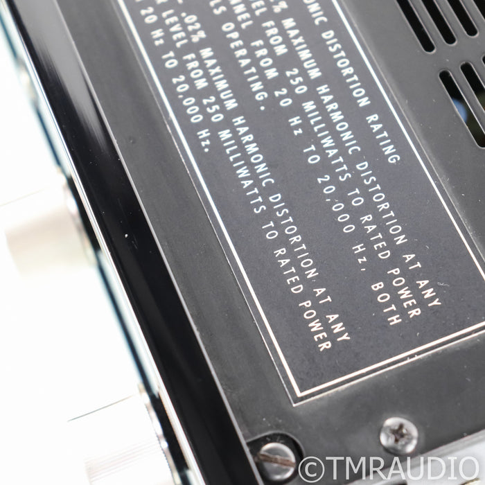 McIntosh MC502 Vintage Stereo Power Amplifier; MC-502 - RARE