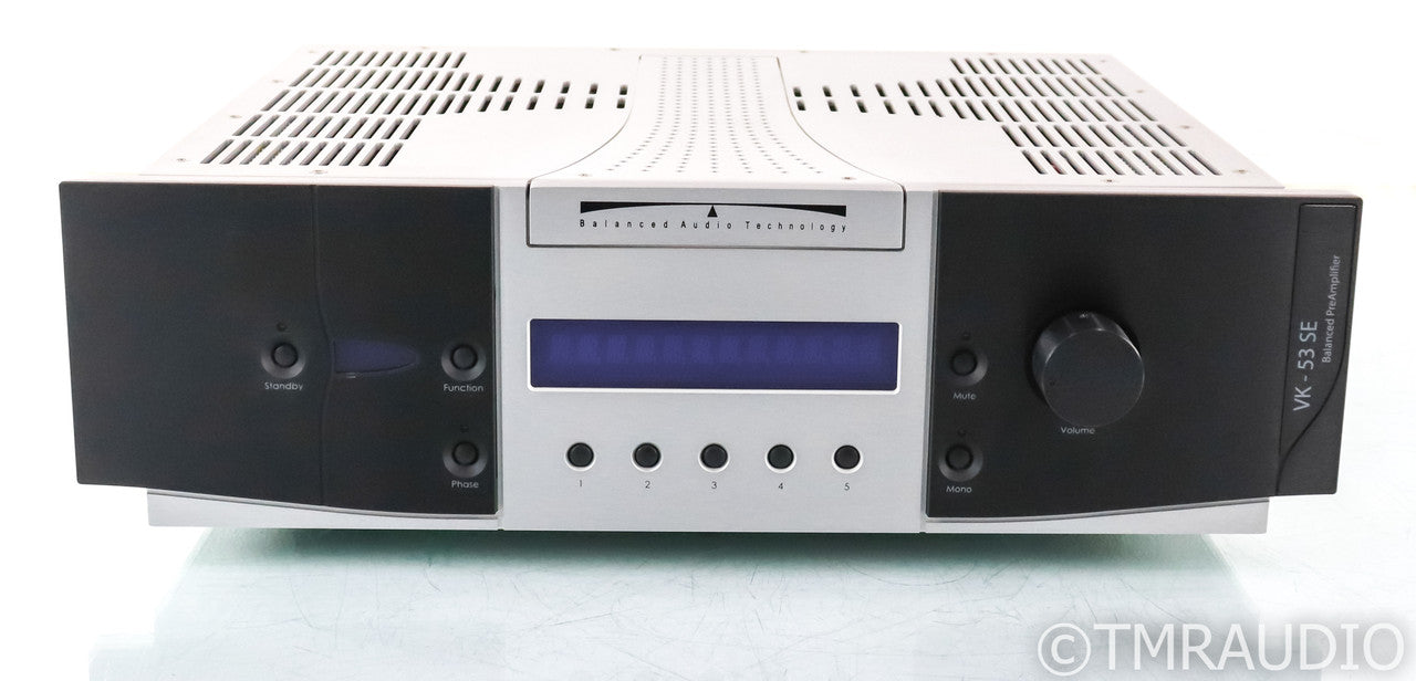 BAT VK-53SE Stereo Tube Preamplifier; VK53SE; Balanced Audio Technology; Remote