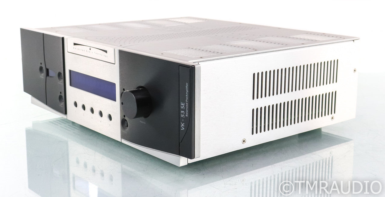 BAT VK-53SE Stereo Tube Preamplifier; VK53SE; Balanced Audio Technology; Remote
