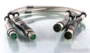 Virtual Dynamics Nite Platinum XLR Cables; 1m Pair Balanced Interconnects