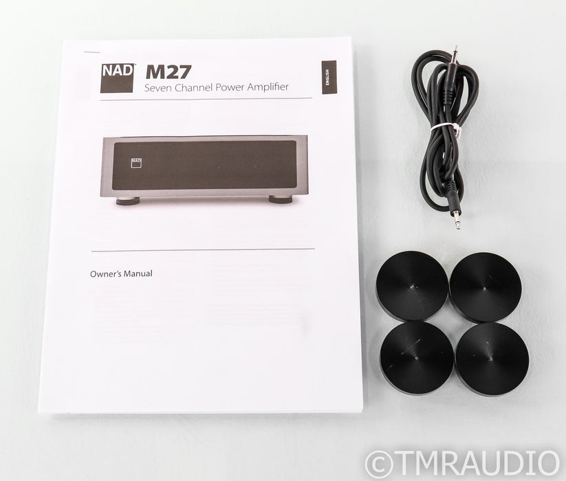 NAD Master Series M27 Seven Channel Power Amplifier; M-27