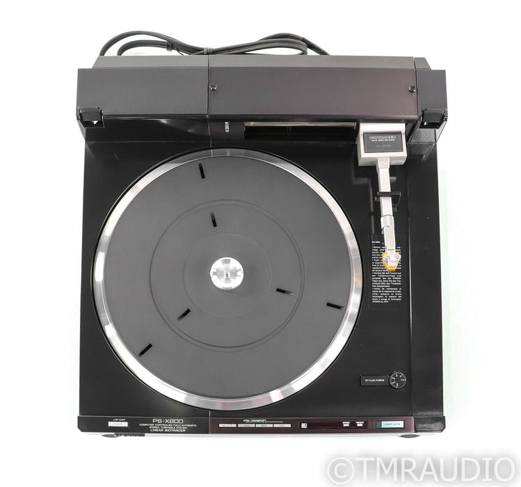 Sony PS-X800 Vintage Turntable; Lyra Delos Cartridge; PSX800; Recently Serviced