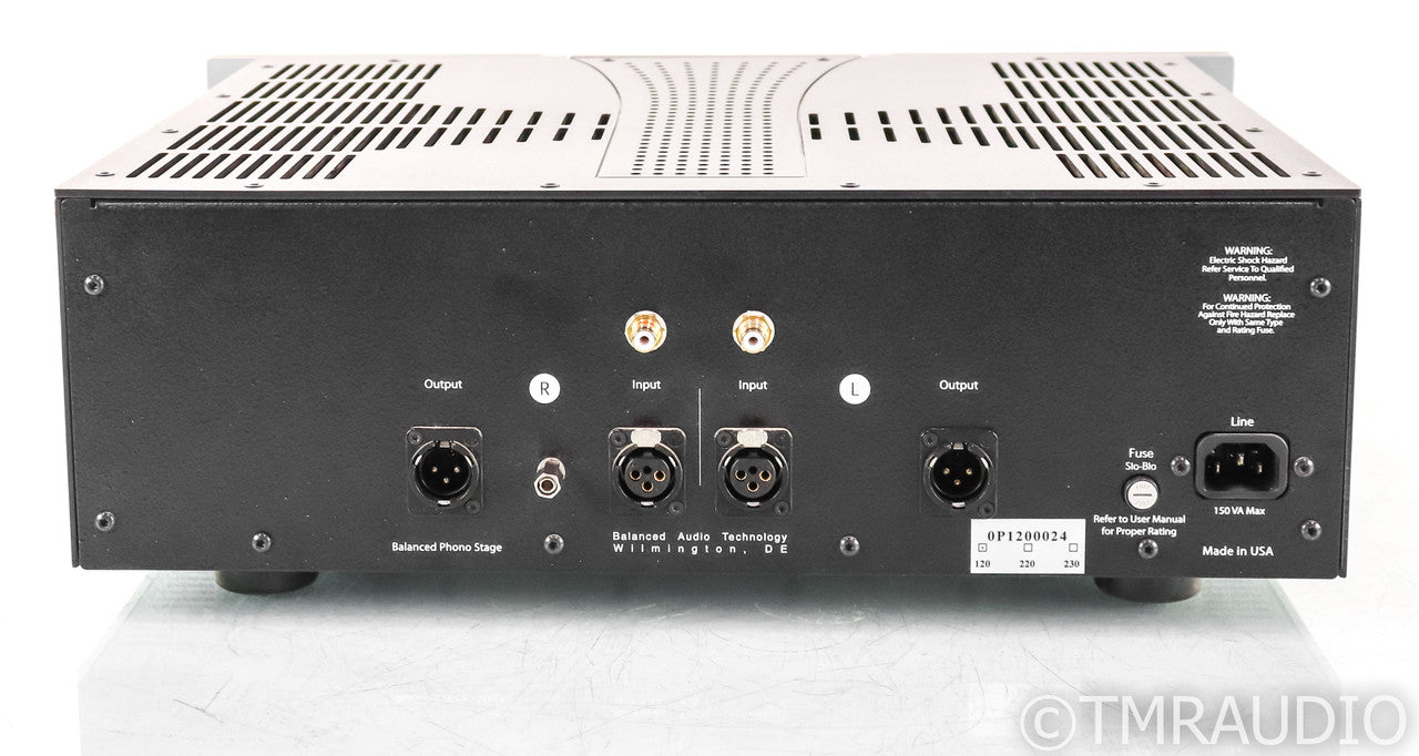 BAT VK-P12 MM / MC Tube Phono Preamplifier; Balanced Audio Technology; VKP12