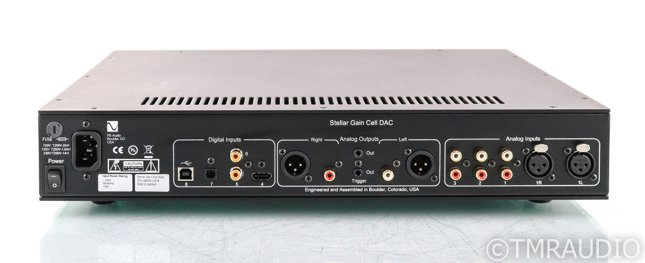 PS Audio Stellar Gain Cell DAC; D/A Converter; Remote (Used)