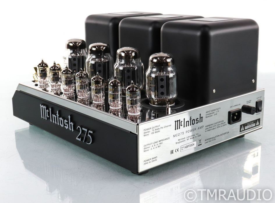 McIntosh MC275 Mk VI Stereo Tube Power Amplifier; MC-275 Mk 6 (Low Hours)