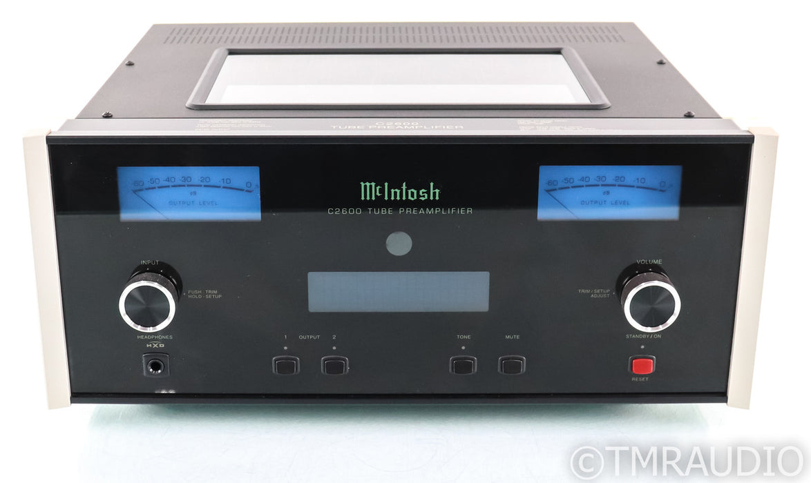 McIntosh C2600 Stereo Tube Preamplifier; C-2600; DAC; MM / MC Phono; Remote