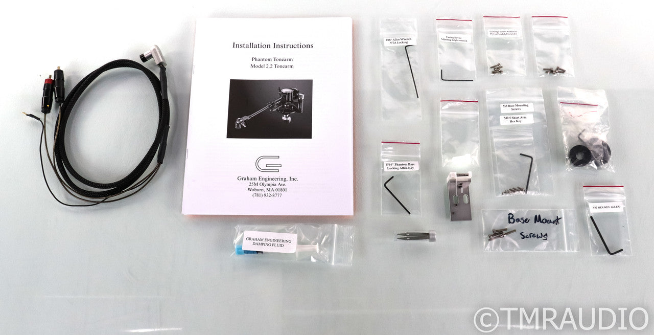 Graham Engineering Phantom III 10" Tonearm; Phantom 3