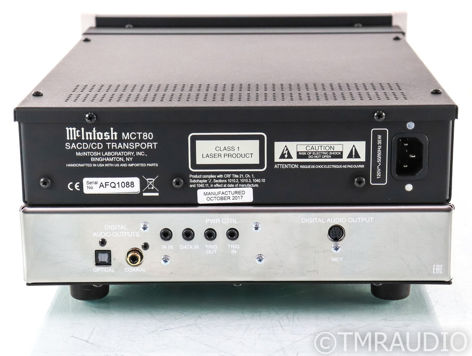 McIntosh MCT80 SACD / CD Transport; MCT-80; Remote