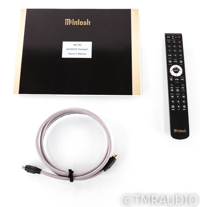 McIntosh MCT80 SACD / CD Transport; MCT-80; Remote