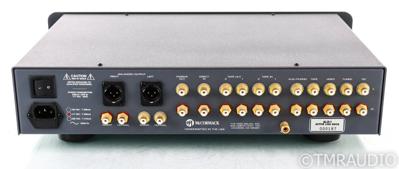 McCormack ALD-1 Stereo Preamplifier; Active Line Drive; ALD1 (No Phono)