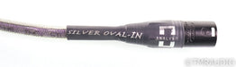 Analysis Plus Silver Oval-In XLR Cables; 1m Pair Balanced Interconnects; 1m Pair Balanced Interconnects
