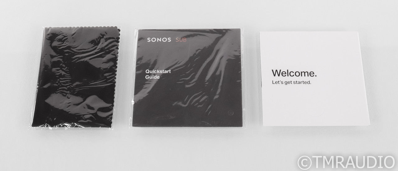 Sonos Sub Wireless Powered Subwoofer Gen 1; Gloss Black